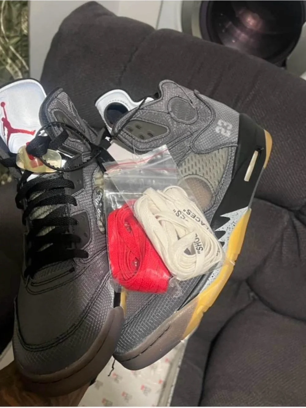 jordan 5 off white 